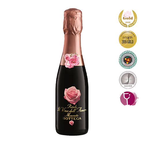 波特嘉玫瑰莫斯卡朵氣泡酒獨享瓶